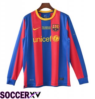 FC Barcelona Retro Home Soccer Jersey Long sleeve 2010/2011