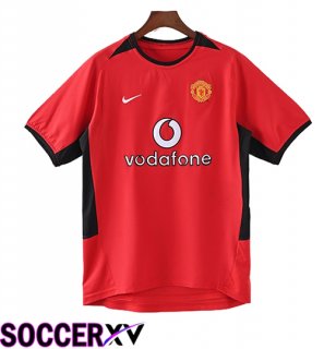 Manchester United Retro Home Soccer Jersey 2002/2003