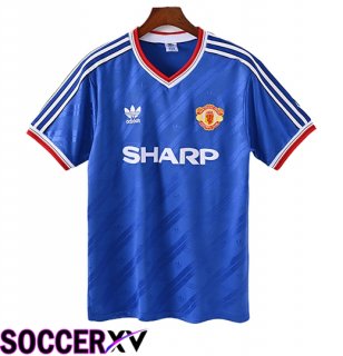 Manchester United Retro Away Soccer Jersey 1986