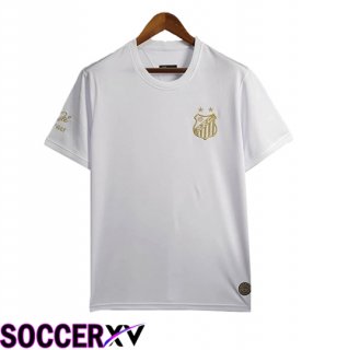 Santos FC Soccer Jersey Commemorative Edition White 2025/2026