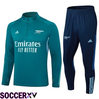 Arsenal kit Training Tracksuit Green/Blue 2024/2025