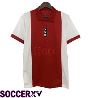 Ajax Soccer Jersey Commemorative Edition Red/White 2025/2026