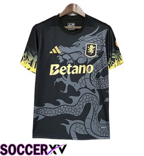 Aston Villa Soccer Jersey Special Edition Black 2025/2026