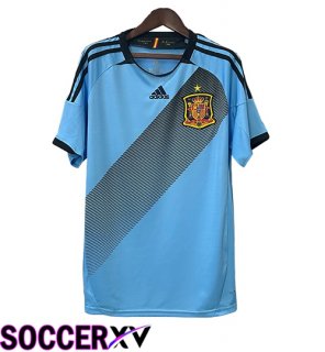 Spain Retro Away Soccer Jersey 2012