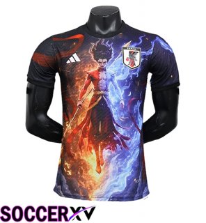 Japan Soccer Jersey Special Edition Blue/Red 2025/2026
