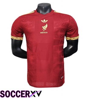 Mexico Soccer Jersey Gold Cup Edition Red 2025/2026