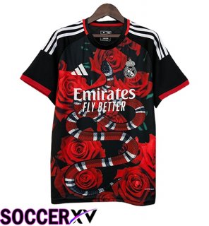 Real Madrid Soccer Jersey Special Edition Red 2025/2026