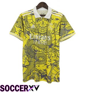 Real Madrid Soccer Jersey Special Edition Yellow 2025/2026