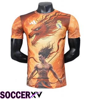 Real Madrid Soccer Jersey Special Edition Orange 2025/2026