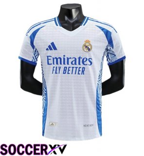 Real Madrid Soccer Jersey Special Edition Blue 2025/2026
