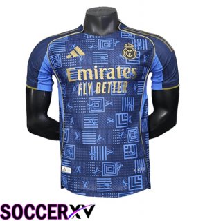 Real Madrid Soccer Jersey Special Edition Blue Marine 2025/2026