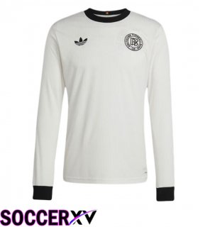 Germany Soccer Jersey 125th Anniversary Edition Long sleeve White 2025/2026