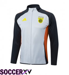 S.L Benfica Training Jacket Grey 2025/2026