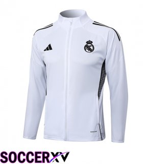 Real Madrid Training Jacket White 2025/2026