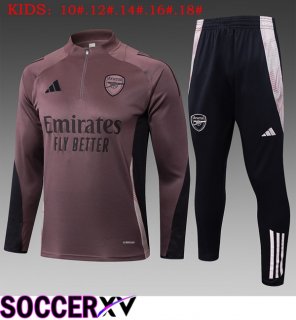 Arsenal Kids kit Training Tracksuit Purple 2025/2026