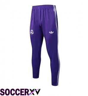 Real Madrid Training Pants Purple 2025/2026