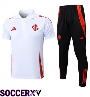 SC Internacional Soccer Polo + Training Pants White 2025/2026