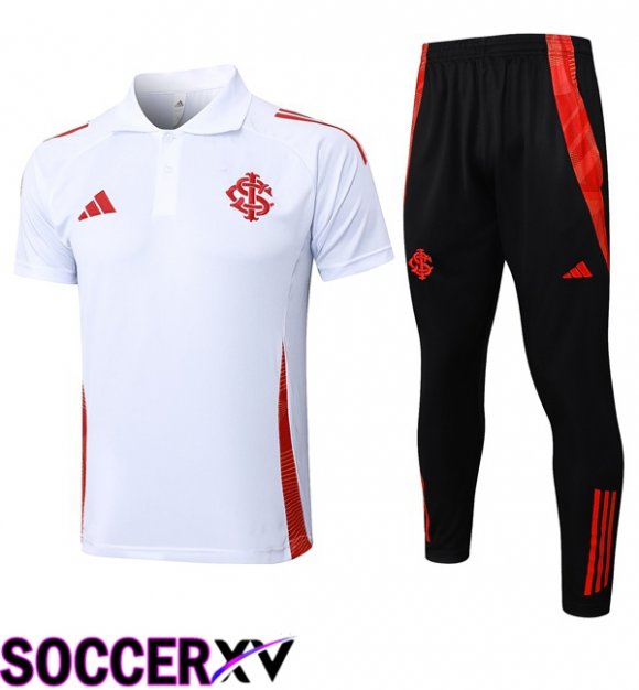 SC Internacional Soccer Polo + Training Pants White 2025/2026