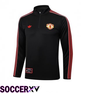 Manchester United Training Sweatshirt Black 2025/2026