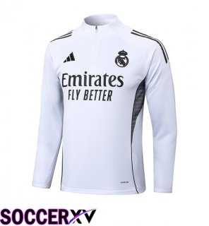 Real Madrid Training Sweatshirt White 2025/2026