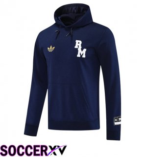Real Madrid Training Sweatshirt Hoodie Blue Royal 2025/2026