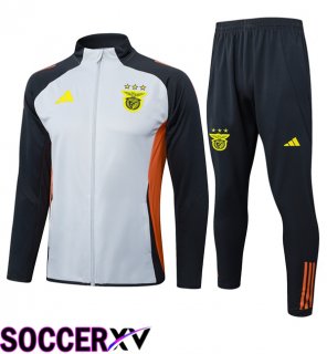 S.L Benfica kit Training Jacket Suit Grey 2025/2026