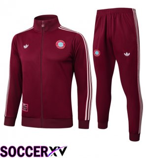 Bayern Munich kit Training Jacket Suit Red 2025/2026