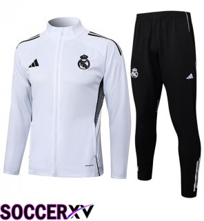 Real Madrid kit Training Jacket Suit White 2025/2026