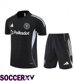 Inter Miami CF kit Training T Shirt + Shorts Black 2025/2026