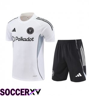 Inter Miami CF kit Training T Shirt + Shorts White 2025/2026