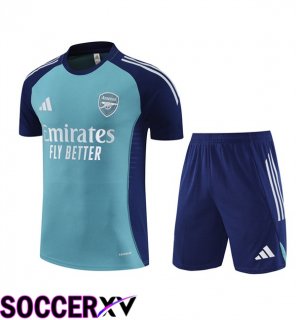 Arsenal kit Training T Shirt + Shorts Green 2025/2026