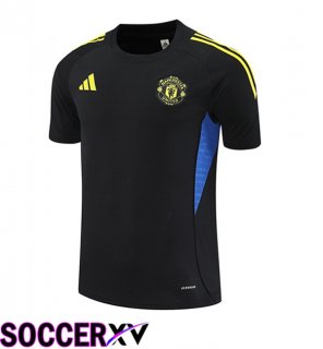 Manchester United Training T Shirt Black 2025/2026