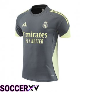 Real Madrid Training T Shirt Grey 2025/2026