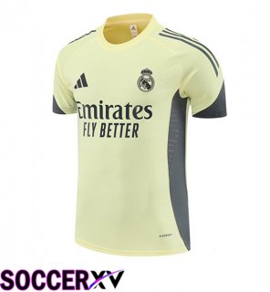 Real Madrid Training T Shirt Yellow 2025/2026