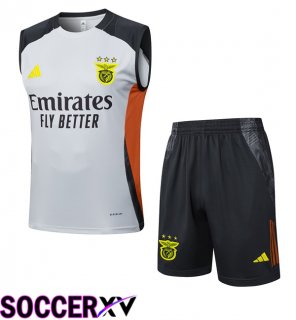 S.L Benfica Gilet Soccer + Shorts Grey 2025/2026