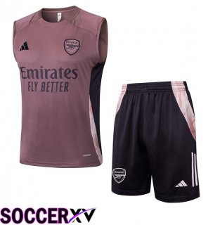 Arsenal Gilet Soccer + Shorts Purple 2025/2026
