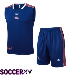 Arsenal Gilet Soccer + Shorts Blue 2025/2026