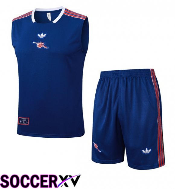 Arsenal Gilet Soccer + Shorts Blue 2025/2026