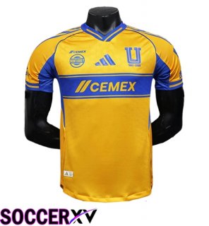 Tigres UANL Home Soccer Jersey 2025/2026