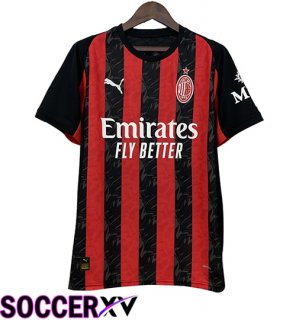 AC Milan Home Soccer Jersey Leaked Version 2025/2026