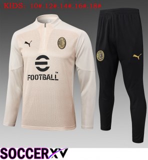 AC Milan Kids kit Training Tracksuit Yellow 2025/2026