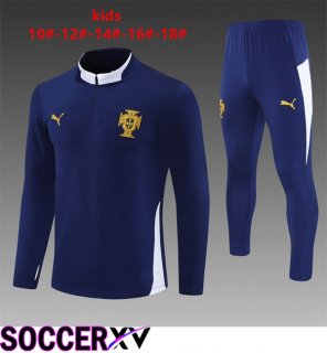Portugal Kids kit Training Tracksuit Blue Royal 2025/2026
