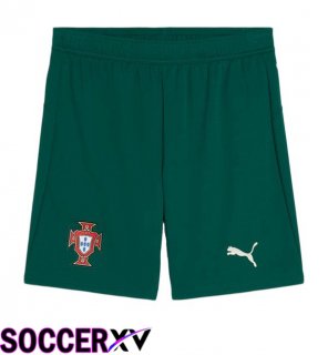 Portugal Home Soccer Shorts Green 2025/2026