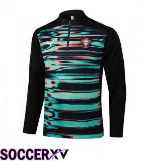 Portugal Training Sweatshirt Green Black 2025/2026