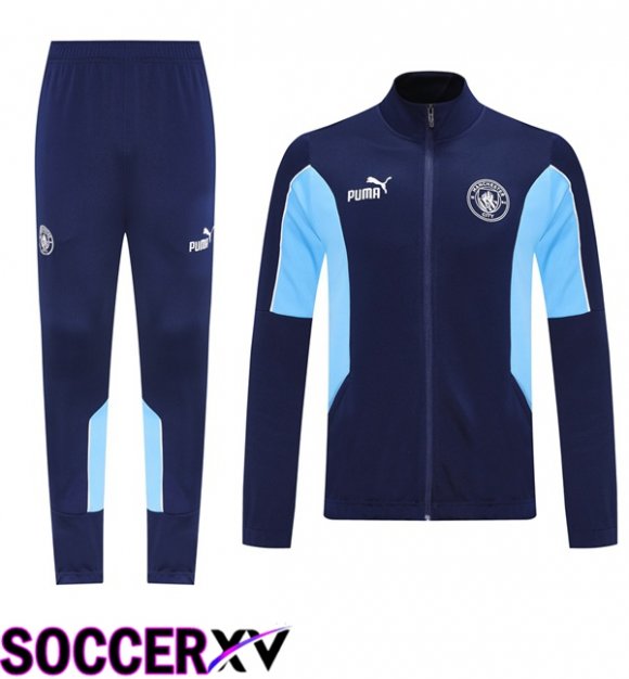 Manchester City kit Training Jacket Suit Blue Royal 2025/2026