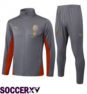 AC Milan kit Training Jacket Suit Grey 2025/2026
