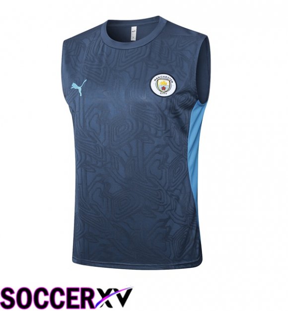 Manchester City Gilet Soccer Blue 2025/2026