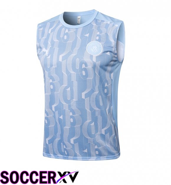 Manchester City Gilet Soccer Blue 2025/2026