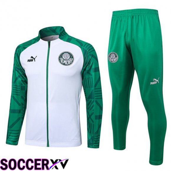 Palmeiras Training Jacket Suit White 2023/2024