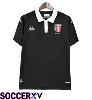 AS Monaco Soccer Jersey 100th Anniversary Black 2025/2026
